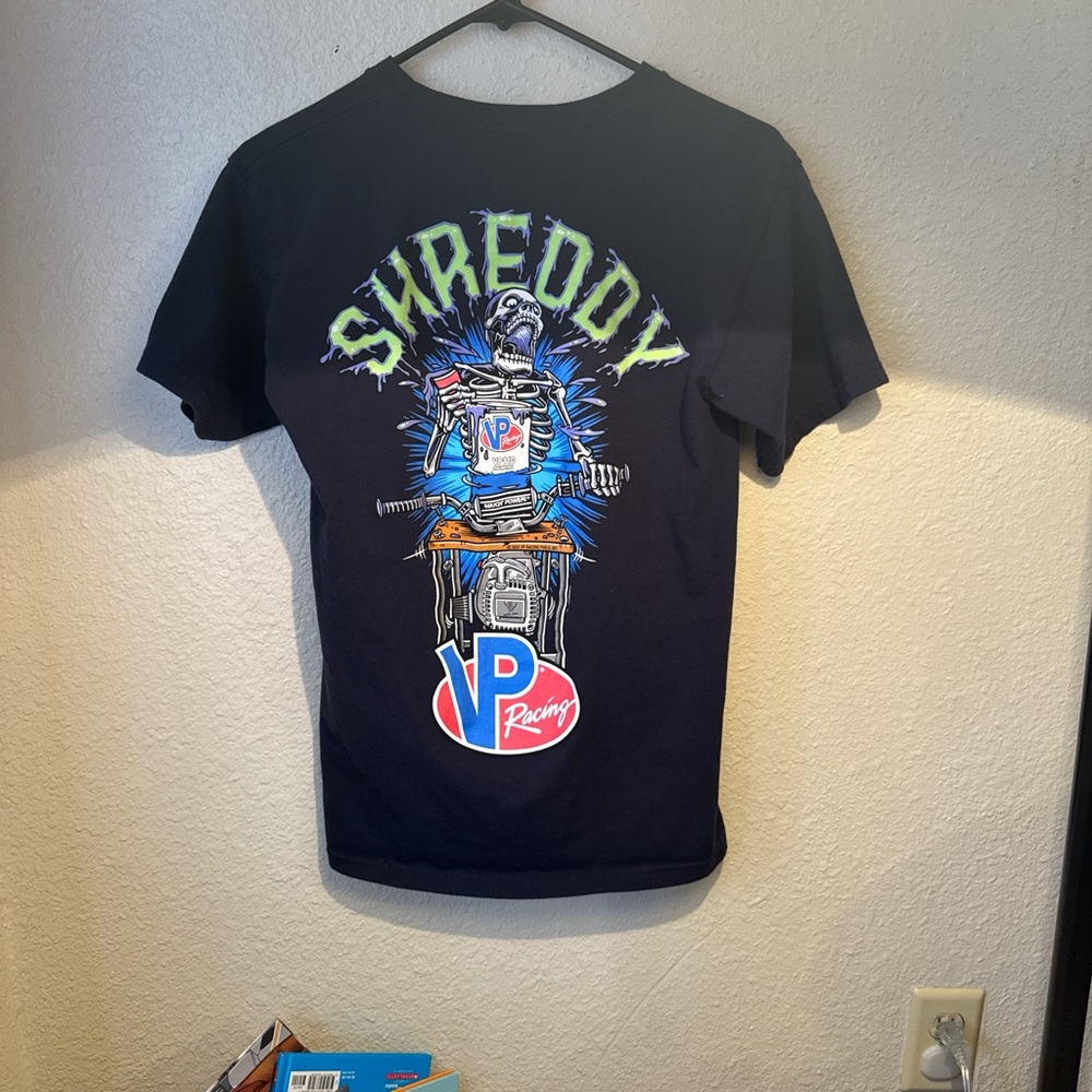 Black 'Shreddy' Graphic Tee